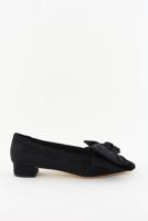Loeffler Randall ballerina&apos;s Noa Bow NOA-MO-BLACK black