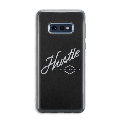 Hustle: Samsung Galaxy S10e Transparant Hoesje