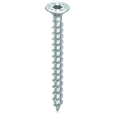 HECO TOPIX-plus schroeven - platkop verzinkt - 4x50 mm - Torx T-20 (HD20) - voldraad - 500 st