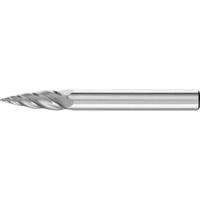 PFERD TOOLS 21122566 Freesstift Spitsboog Lengte 55 mm Afmeting, Ø 6 mm Werklengte 18 mm Schachtdiameter 6 mm PFERD TOOLS 21122566 Freesstift Spitsboog Lengte 55 mm Afmeting, Ø 6 mm Werklengte 18 mm Schachtdiameter 6 mm