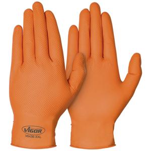 Vigor V6436-XXL Werkhandschoen Nitril Maat (handschoen): XXL 90 stuk(s)