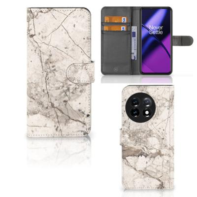 OnePlus 11 | Bookcase | Marmer Beige