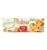 Palmier bladerdeegkoek caramel bio