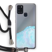 Fantasie pastel: Samsung Galaxy A21s Transparant Hoesje met koord