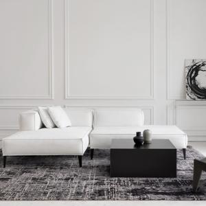 Easy Living - Vloerkleed Kuza Abstract Black Rug -