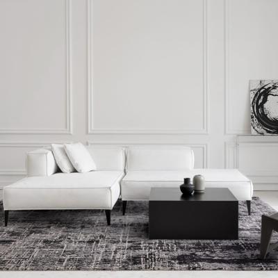 Easy Living - Vloerkleed Kuza Abstract Black Rug -