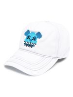 Mostly Heard Rarely Seen 8-Bit casquette Bear Color Stitched - Blanc - thumbnail