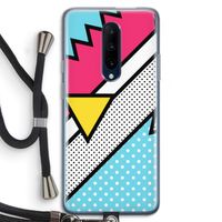 Pop Art #3: OnePlus 7 Pro Transparant Hoesje met koord
