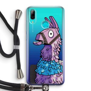Lama: Huawei P Smart (2019) Transparant Hoesje met koord