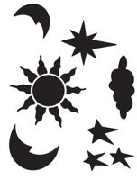 Delta • stencil mania x1 celestial.