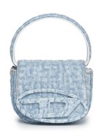 Diesel Kids sac porté épaule en jean à effet délavé - Bleu - thumbnail