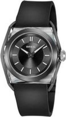 Horlogeband Breil TW0812 Silicoon Zwart 22mm