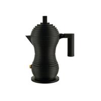 ALESSI - Pulcina - Percolator 3 kops Zwart