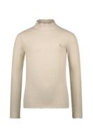 Like Flo winter top meisjes - beige - Eef - rib - glitter