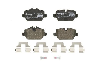 Remblokkenset, schijfrem BREMBO XTRA LINE P06037X