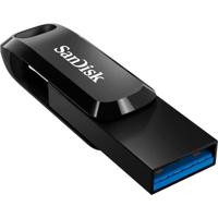 SanDisk ultra dual drive go 512 gb usb-stick (zwart, usb-a 3.2 (5 gbit/s), usb-c 3.2 (5 gbit/s))