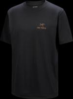Arcteryx Kragg SL Cotton Bird Word SS T-shirt Heren 24K Black L