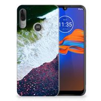 Motorola Moto E6 Plus TPU Hoesje Sea in Space