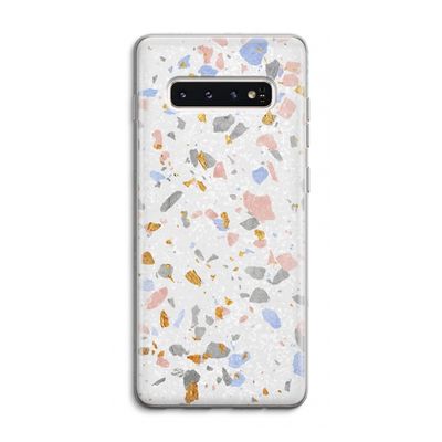 Terrazzo N°8: Samsung Galaxy S10 4G Transparant Hoesje