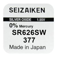 Seizaiken 377 SR626SW Zilveroxide Accu - 1.55V