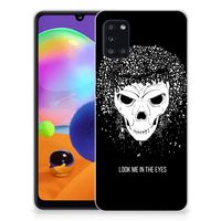 Silicone Back Case Samsung Galaxy A31 Skull Hair - thumbnail