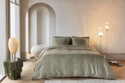 Kardol Kardol by Beddinghouse Dekbedovertrek Lofty Olive Green 260x200/220 cm