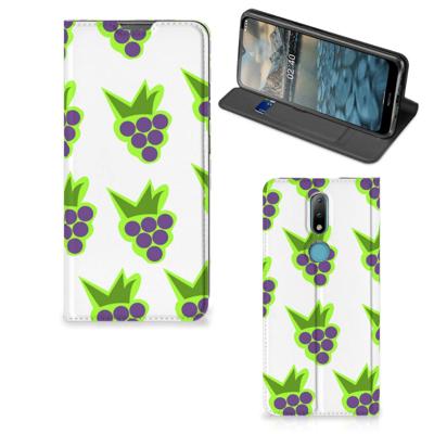 Nokia 2.4 | Flip Style Cover | Druiven