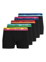 Jack & Jones Junior Jack & Jones Junior Boxershorts Jongens JACCOLOR 5-Pack Zwart - thumbnail