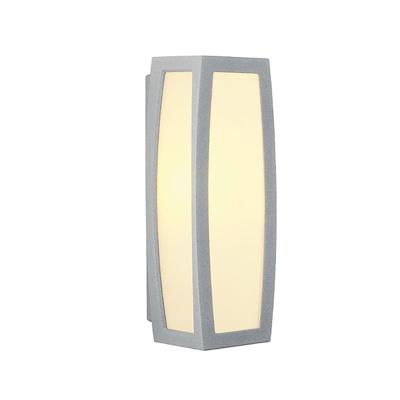 SLV BuitenlampMeridian Box zilvergrijs - 230044