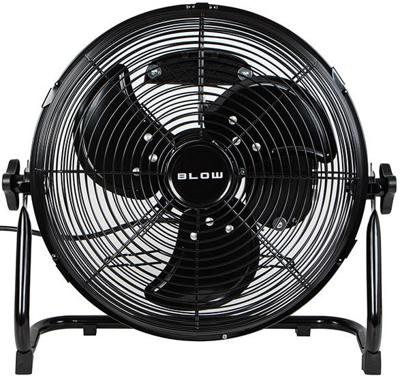 Blow Vloerventilator 30cm | 220v | 70W | 3 luchtstroomniveaus | Zwart - 8652537