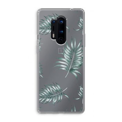 Simple leaves: OnePlus 8 Pro Transparant Hoesje
