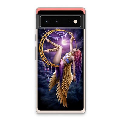 Aerial Angel: Google Pixel 6 Transparant Hoesje