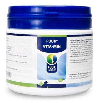 PUUR NATUUR VITA-MIN (VITAMINEN EN MINERALEN) HOND EN KAT