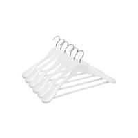 Hangers met extra brede schouders, Wit