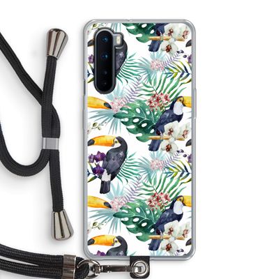 Tukans: OnePlus Nord Transparant Hoesje met koord