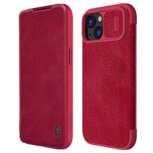 iPhone 15 Plus Nillkin Qin Pro Flip Cover - Rood