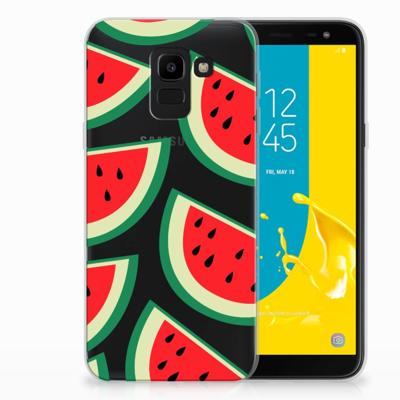 Samsung Galaxy J6 2018 | Siliconen Case | Watermelons