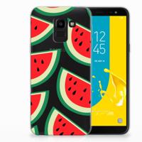 Samsung Galaxy J6 2018 | Siliconen Case | Watermelons