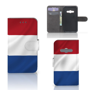 Samsung Galaxy Xcover 3 | Xcover 3 VE Bookstyle Case Nederlandse Vlag