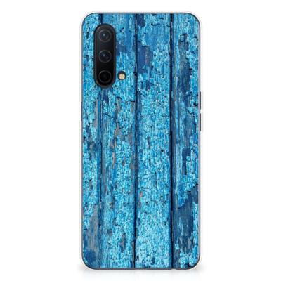 OnePlus Nord CE 5G | Bumper Hoesje | Wood Blue