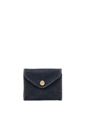 Ralph Lauren RRL portefeuille en jean à design enveloppe - Bleu