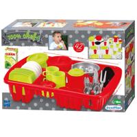 Ecoiffier 100% chef afwasset - 42dlg.