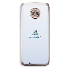 MSN: Motorola Moto G6 Transparant Hoesje