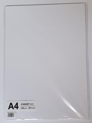 Aigostar A4 fotopapier glanzend 230 gram 20 vel