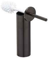Geesa Nemox Closetborstelgarnituur Ø8,2x37,1 cm Brushed Black Metal
