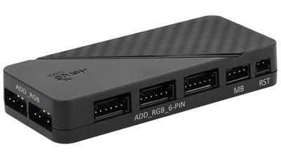 Aerocool PGS H66F RGB Control Hub Zwart