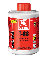Griffon T-88 PVC-lijm Flacon met borstel - 1 liter
