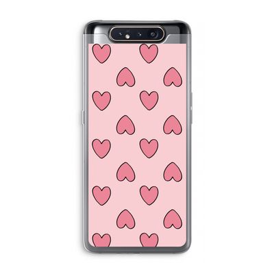 Ondersteboven verliefd: Samsung Galaxy A80 Transparant Hoesje