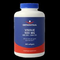 OrthoVitaal Visolie 500mg EPA 18% DHA 12% 240 Softgels