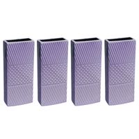 12x Radiator bak luchtbevochtigers / waterverdampers rechthoekig Artemisa lila paars 18 cm 12x Radiator bak luchtbevochtigers / waterverdampers rechthoekig Artemisa lila paars 18 cm